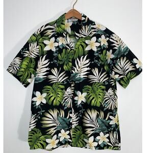 Vintage Pacific Legend Hawaiian Shirt - Mens Size L - 100% Cotton Made in Hawaii
